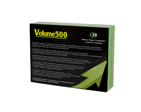 Pillole Volume500 per aumentare la quantità dellos sperma
